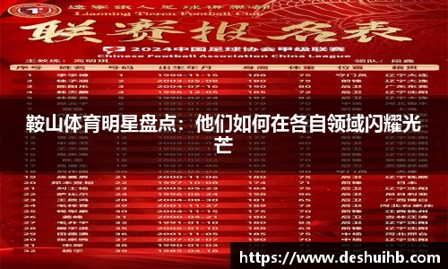 鞍山体育明星盘点：他们如何在各自领域闪耀光芒